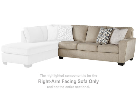 Decelle Putty Right-Arm Facing Sofa
