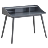 Percy 4-Compartment Writing Desk Grey