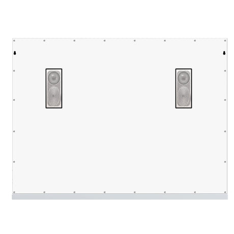 Hollywood led strip Music Mirror