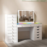 Hollywood Vanity Mirror with Led Light Strip