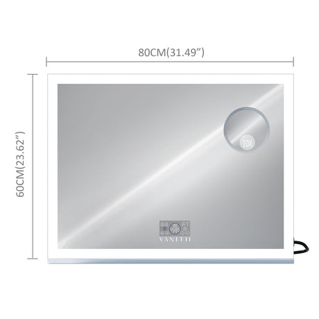 Hollywood Vanity Mirror with Led Light Strip