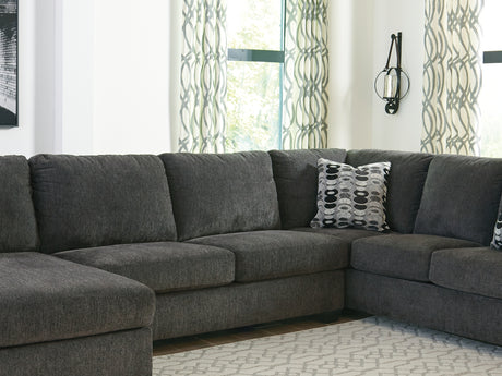 Ballinasloe Smoke 3-Piece Left-Arm Facing Sectional With Chaise