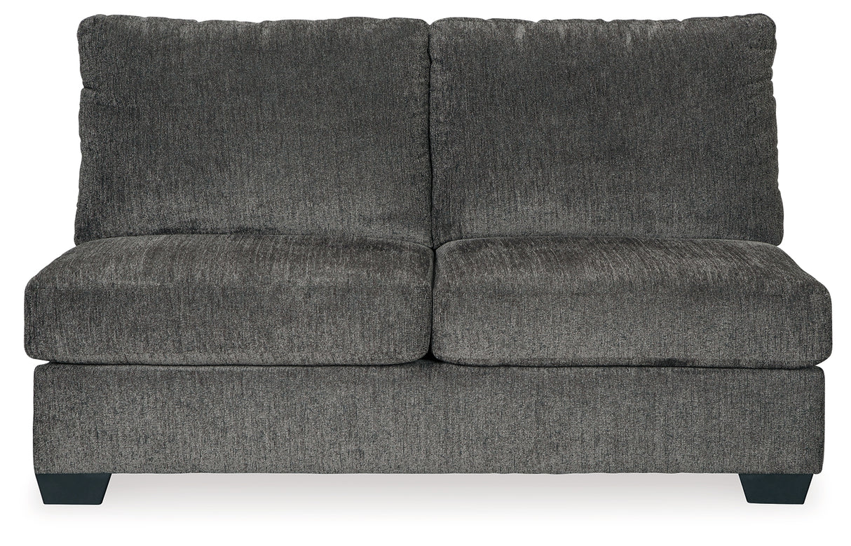Ballinasloe Smoke Armless Loveseat