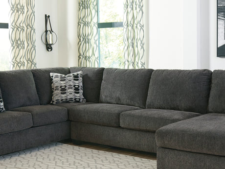 Ballinasloe Smoke 3-Piece Right-Arm Facing Sectional With Chaise