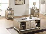 Voeville II Platinum Bedroom Set