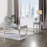 Noralie Mirrored & Faux Diamonds Coffee Table