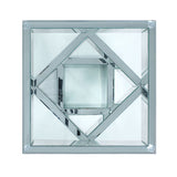 Noralie Mirrored & Faux Diamonds End Table