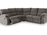 Museum Pewter 2-Piece Reclining Sectional