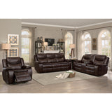 Bastrop Brown Reclining Sofa