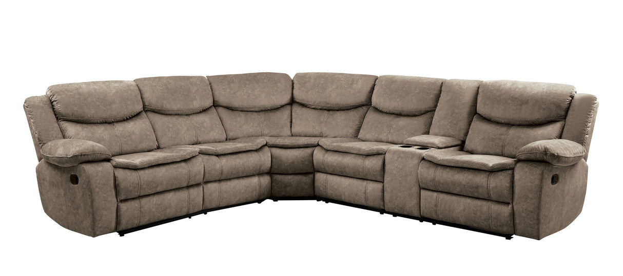 Bastrop 3-Piece Sectional With Right Console