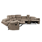Bastrop 3-Piece Sectional With Right Console