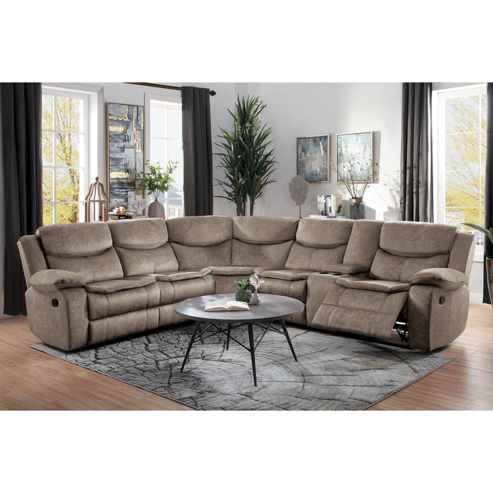 Bastrop 3-Piece Sectional With Right Console