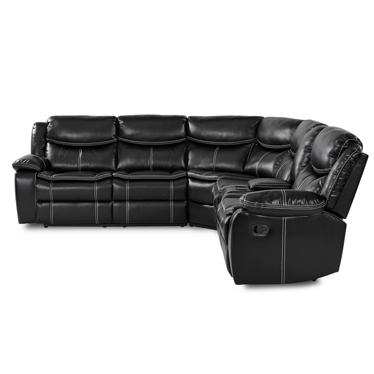 Bastrop 3-Piece Sectional With Right Console