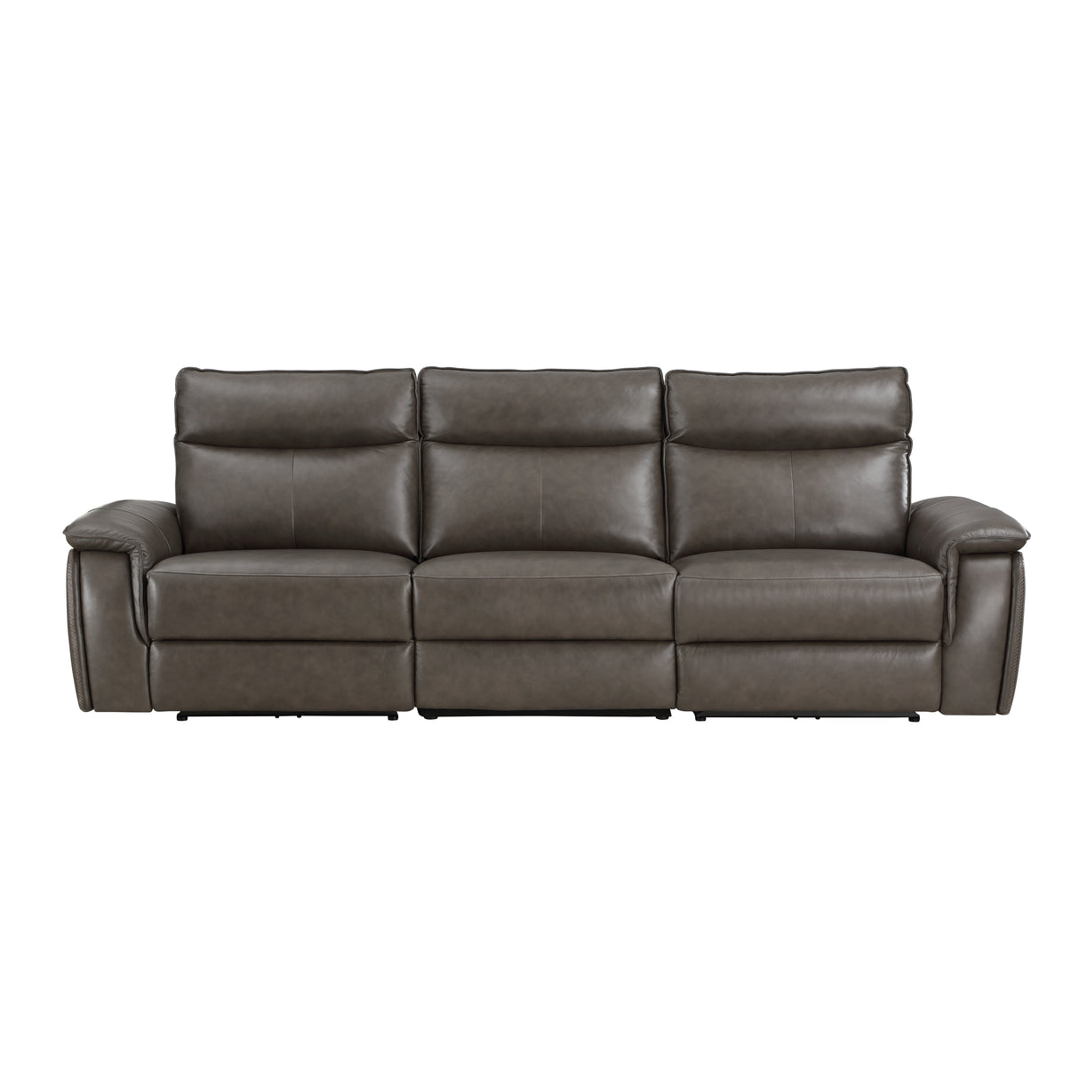 Maroni Power Double Reclining Sofa With Headrests