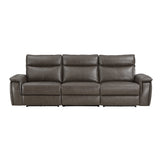Maroni Power Double Reclining Sofa With Headrests