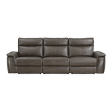 Maroni Power Double Reclining Sofa With Headrests