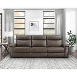 Maroni Power Double Reclining Sofa With Headrests