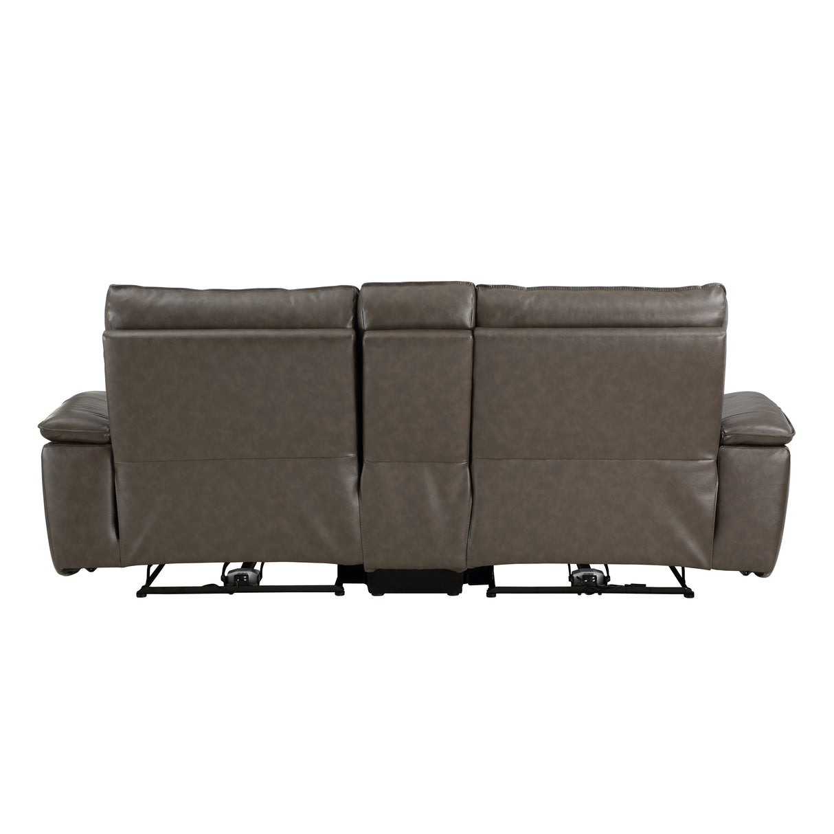 Maroni Power Double Reclining Love Seat With Center Console And Headrests