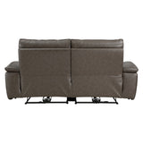 Maroni Power Double Reclining Love Seat With Headrests