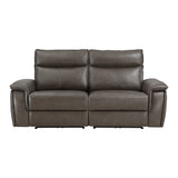 Maroni Power Double Reclining Love Seat With Headrests