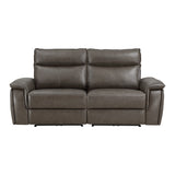 Maroni Power Double Reclining Love Seat With Headrests