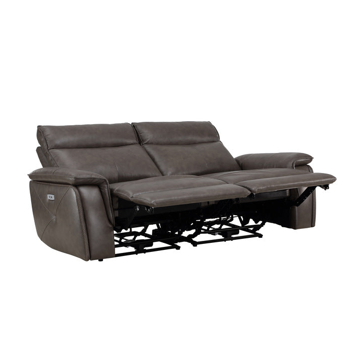 Maroni Power Double Reclining Love Seat With Headrests