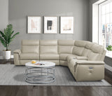 Maroni 6-Piece Modular Power Reclining Sectional With Headrests