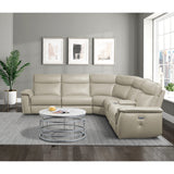 Maroni 6-Piece Modular Power Reclining Sectional With Headrests
