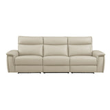 Maroni Power Double Reclining Sofa With Headrests