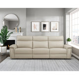 Maroni Power Double Reclining Sofa With Headrests