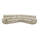Maroni 6-Piece Modular Power Reclining Sectional With Headrests