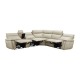 Maroni 6-Piece Modular Power Reclining Sectional With Headrests