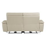 Maroni Power Double Reclining Love Seat With Headrests