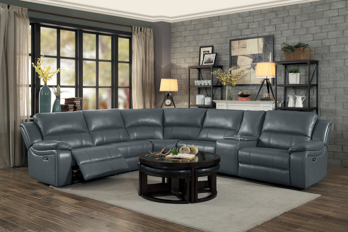 Falun 6-Piece Modular Power Reclining Sectional