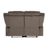 Jarita Chocolate Double Reclining Loveseat