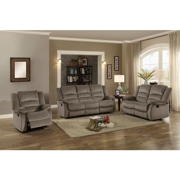Jarita Chocolate Double Reclining Loveseat