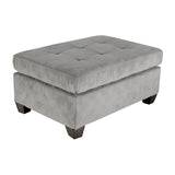 Emilio Taupe Ottoman