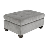 Emilio Taupe Ottoman