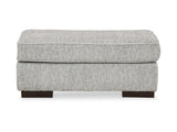 Mercado Pewter Sofa, Oversized Chair And Ottoman