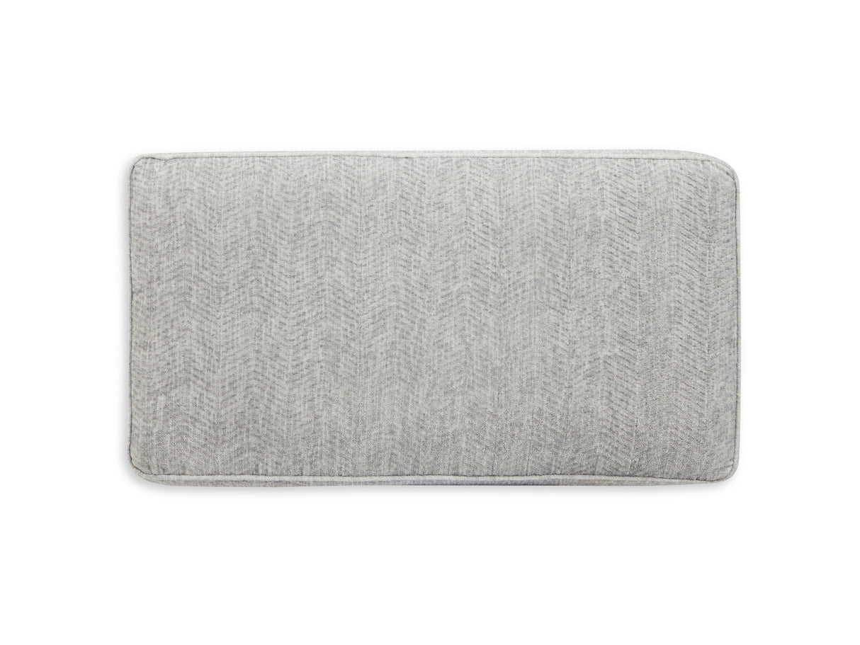 Mercado Pewter Sofa, Oversized Chair And Ottoman