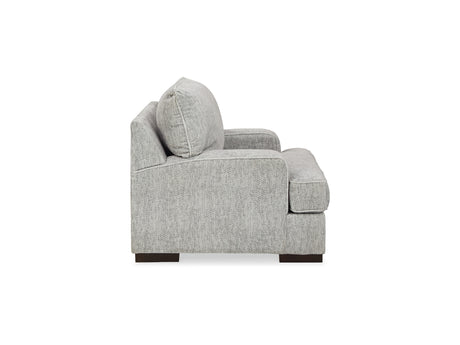 Mercado Pewter Sofa, Oversized Chair And Ottoman