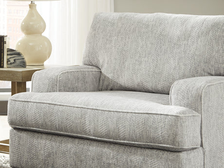 Mercado Pewter Sofa, Loveseat, Chair And Ottoman
