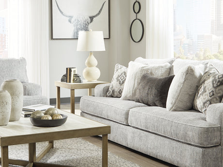 Mercado Pewter Sofa And Chair