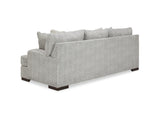 Mercado Pewter Sofa, Oversized Chair And Ottoman