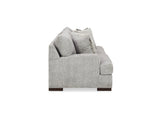 Mercado Pewter Sofa, Oversized Chair And Ottoman