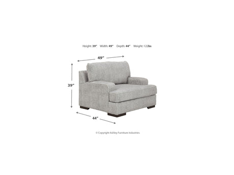 Mercado Pewter Sofa And Chair