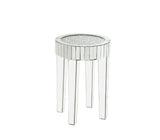 Ornat Mirrored & Faux Diamonds End Table