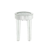 Ornat Mirrored & Faux Diamonds End Table