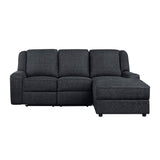 Monterey 2-Piece Reclining Sectional With Right Chaise
