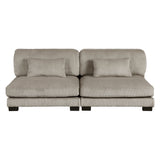 4-Piece Modular Sectional With Ottoman